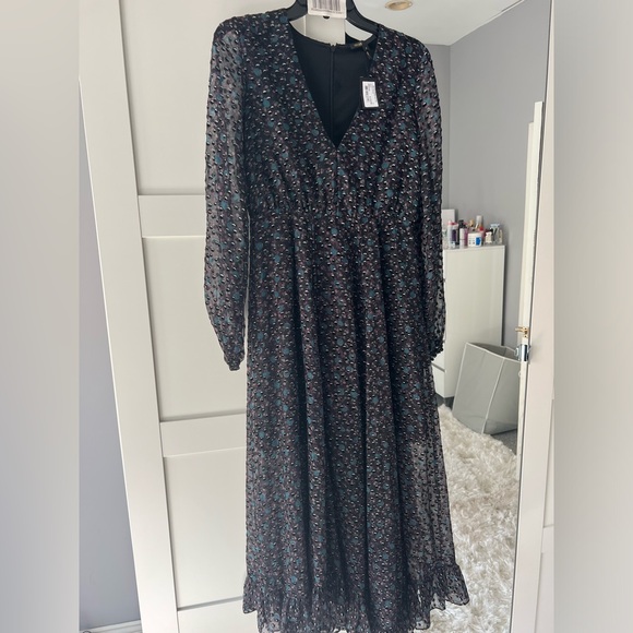 Maje asymmetrical dress size 2 - Picture 2 of 3